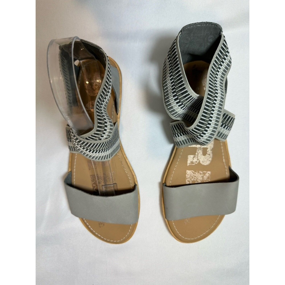 New Sorel Comfy & Cute Ella Sandals Elastic Strap Suede Upper Tan Size 9.5